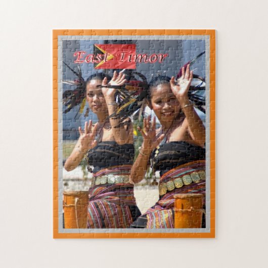 Oost-Timor - Legpuzzel (Verticaal)