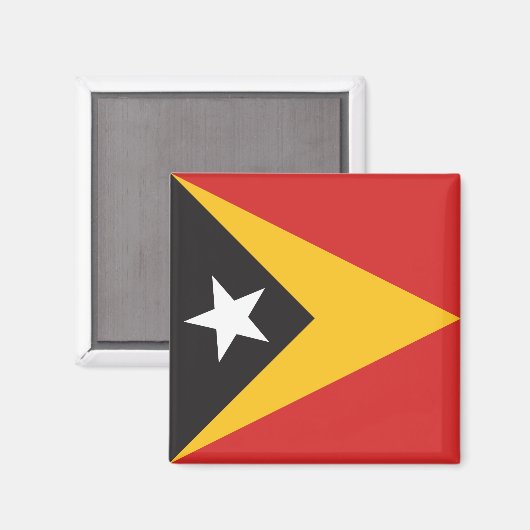Oost-Timor Magneet (Voorkant / Achterkant)