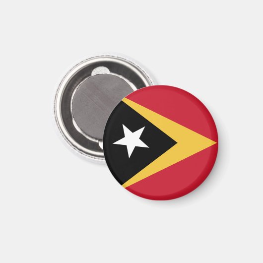 Oost-Timor Magneet (Voorkant / Achterkant)