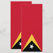 Oost-Timor Menu (Voorkant / Achterkant)