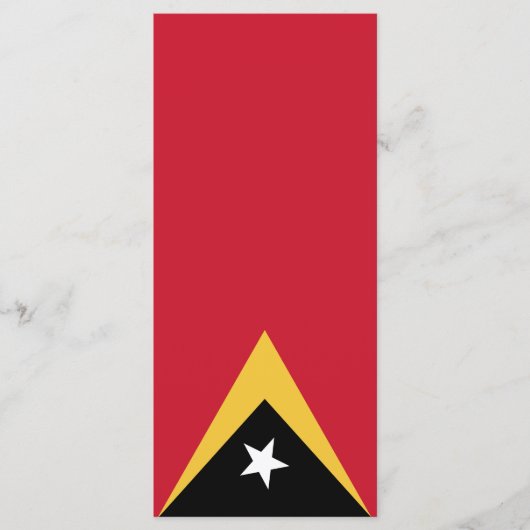 Oost-Timor Menu (Voorkant)