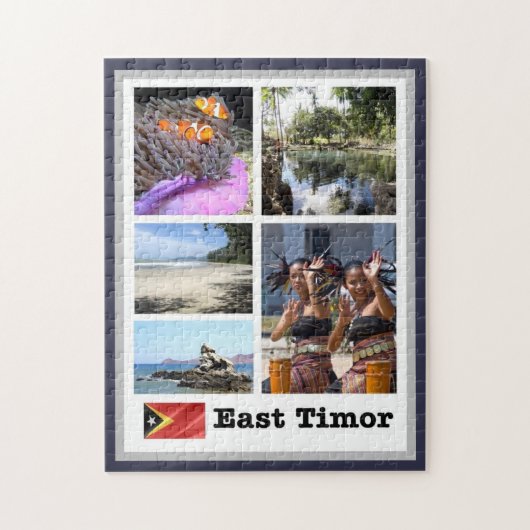 Oost-Timor - Mozaïek - Legpuzzel (Verticaal)