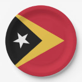 Oost-Timor Papieren Bordje (Voorkant)