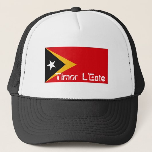 Oost-Timor pet onder de vlag van Oost-Timor (Voorkant)