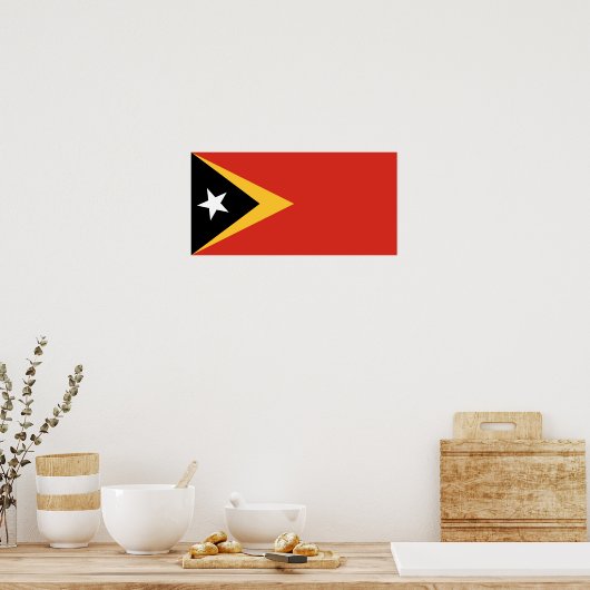 Oost-Timor Poster (Keuken)
