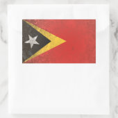 Oost-Timor Rechthoekige Sticker (Tas)