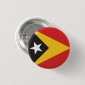 Oost-Timor Ronde Button 3,2 Cm (Voorkant /achterkant)