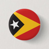 Oost-Timor Ronde Button 3,2 Cm (Voorkant)