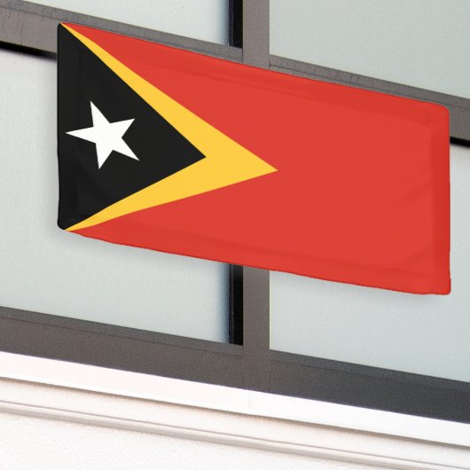 Oost-Timor Spandoek (Buitenkant Gebouw)