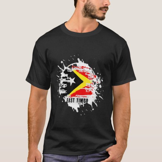 Oost-Timor Splash T-shirt (Voorkant)