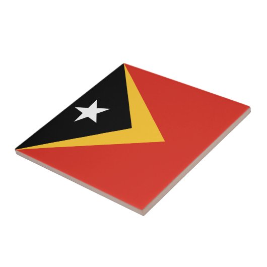 Oost-Timor Tegeltje (Zijkant)