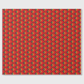 Oost-Timor Vlag Honeycomb Wrapping Paper Cadeaupapier (Vlak)