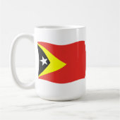 Oost-Timor Vlag Mokkop Koffiemok (Links)