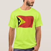Oost-Timor Vlag T-shirt (Voorkant)