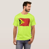 Oost-Timor Vlag T-shirt (Voorkant volledig)