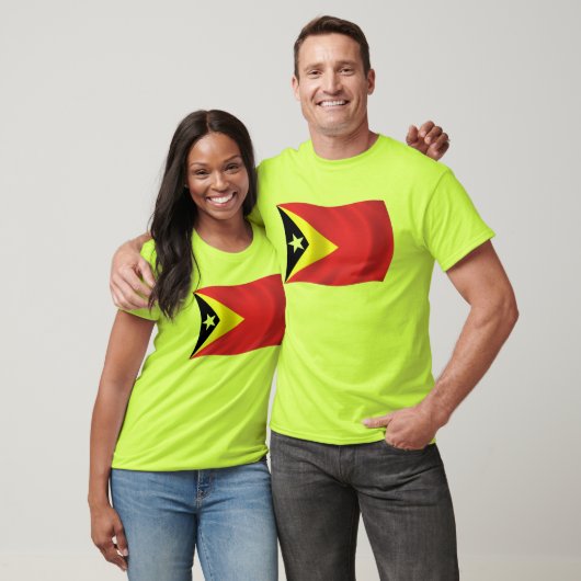 Oost-Timor Vlag T-shirt (Unisex)