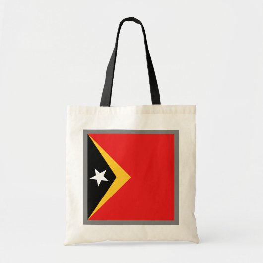 Oost-Timor-vlag Tote Bag (Voorkant)