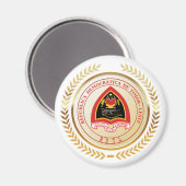 Oost-Timor Wapenschild Magneet (Voorkant / Achterkant)