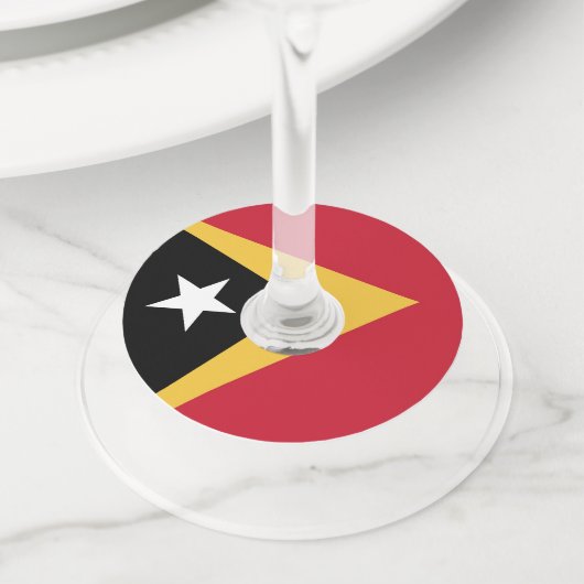 Oost-Timor Wijnglaslabel (Dichtbij)