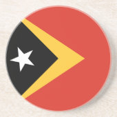 Oost-Timor Zandsteen Onderzetter (Voorkant)