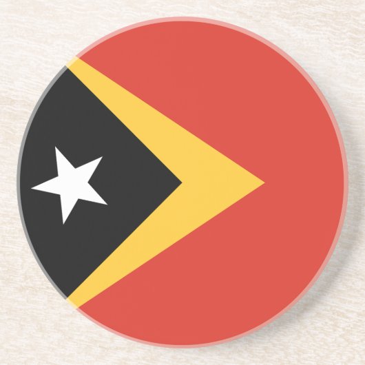 Oost-Timor Zandsteen Onderzetter (Voorkant)