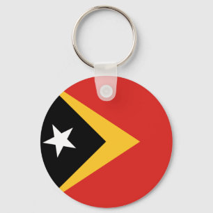 Oost-Timorese Button Sleutelhanger