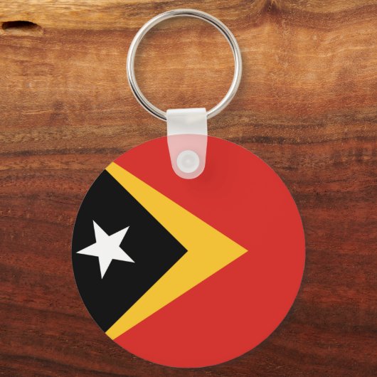 Oost-Timorese Button Sleutelhanger (Voorkant)