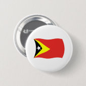 Oost-Timorese Vlag Knop Ronde Button 5,7 Cm (Voorkant /achterkant)
