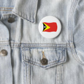 Oost-Timorese Vlag Knop Ronde Button 5,7 Cm (In situ)