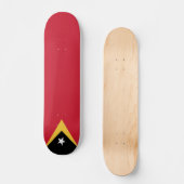 Oost-Timorese vlag Persoonlijk Skateboard (Voorkant)
