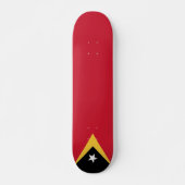 Oost-Timorese vlag Persoonlijk Skateboard (Voorkant)