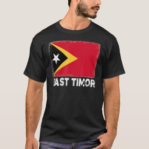 Oost-Timorese vlaggen steunen Oost-Timorese bevolk T-shirt
