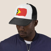 Oost-Timorese vlaghoed Trucker Pet (In situ)