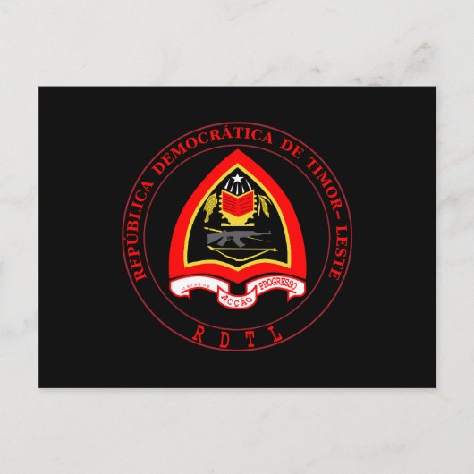 Oost-Timorese wapenstilstand Briefkaart (Voorkant)