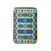 oost-Turks Perzisch tapijtblauw Badmat (Voorkant Verticaal)