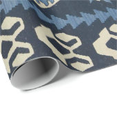 oost-Turks Perzisch tapijtblauw Cadeaupapier (Rol Hoek)