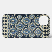 oost-Turks Perzisch tapijtblauw Case-Mate iPhone Case (Achterkant (horizontaal))