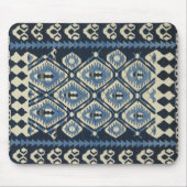 oost-Turks Perzisch tapijtblauw Muismat (Voorkant)