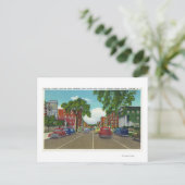 Oost-Uitzicht Genesee Street Briefkaart (Staand voorkant)