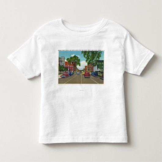 Oost-Uitzicht Genesee Street Kinder Shirts (Voorkant)