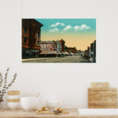 Oost-Uitzicht van Grand Avenue Poster (Keuken)