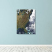 Oost-Verenigde Staten 2 Canvas Afdruk (Insitu (Houten vloer))