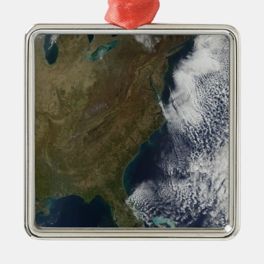 Oost-Verenigde Staten 2 Metalen Ornament (Voorkant)