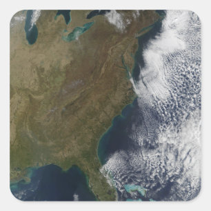 Oost-Verenigde Staten 2 Vierkante Sticker