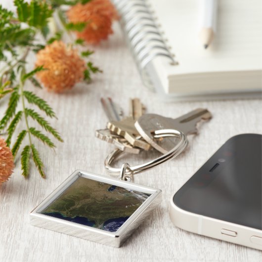 Oost-Verenigde Staten 3 Sleutelhanger (Zijkant)