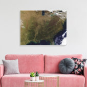 Oost-Verenigde Staten Canvas Afdruk (Insitu (Woonkamer))