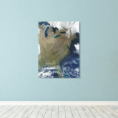 Oost-Verenigde Staten Canvas Afdruk (Insitu (Houten vloer))