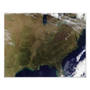 Oost-Verenigde Staten Foto Afdruk