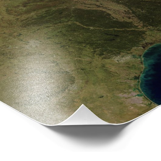 Oost-Verenigde Staten Foto Afdruk (Hoek)