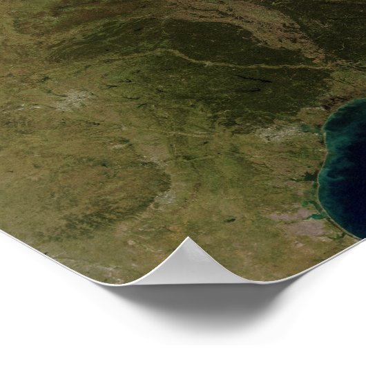 Oost-Verenigde Staten Poster (Hoek)